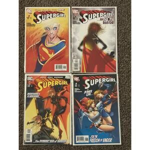 Supergirl 5th Series #1, 3, 6, 8 (2005 DC) Lot of 4 - 1 KEY ISSUE